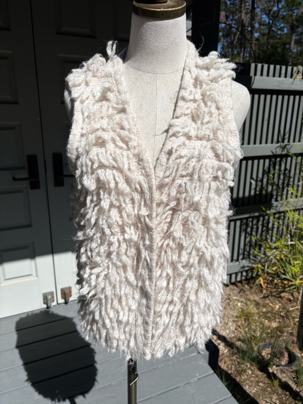 Anthropologie Miranda  Fringe Sweater Vest
